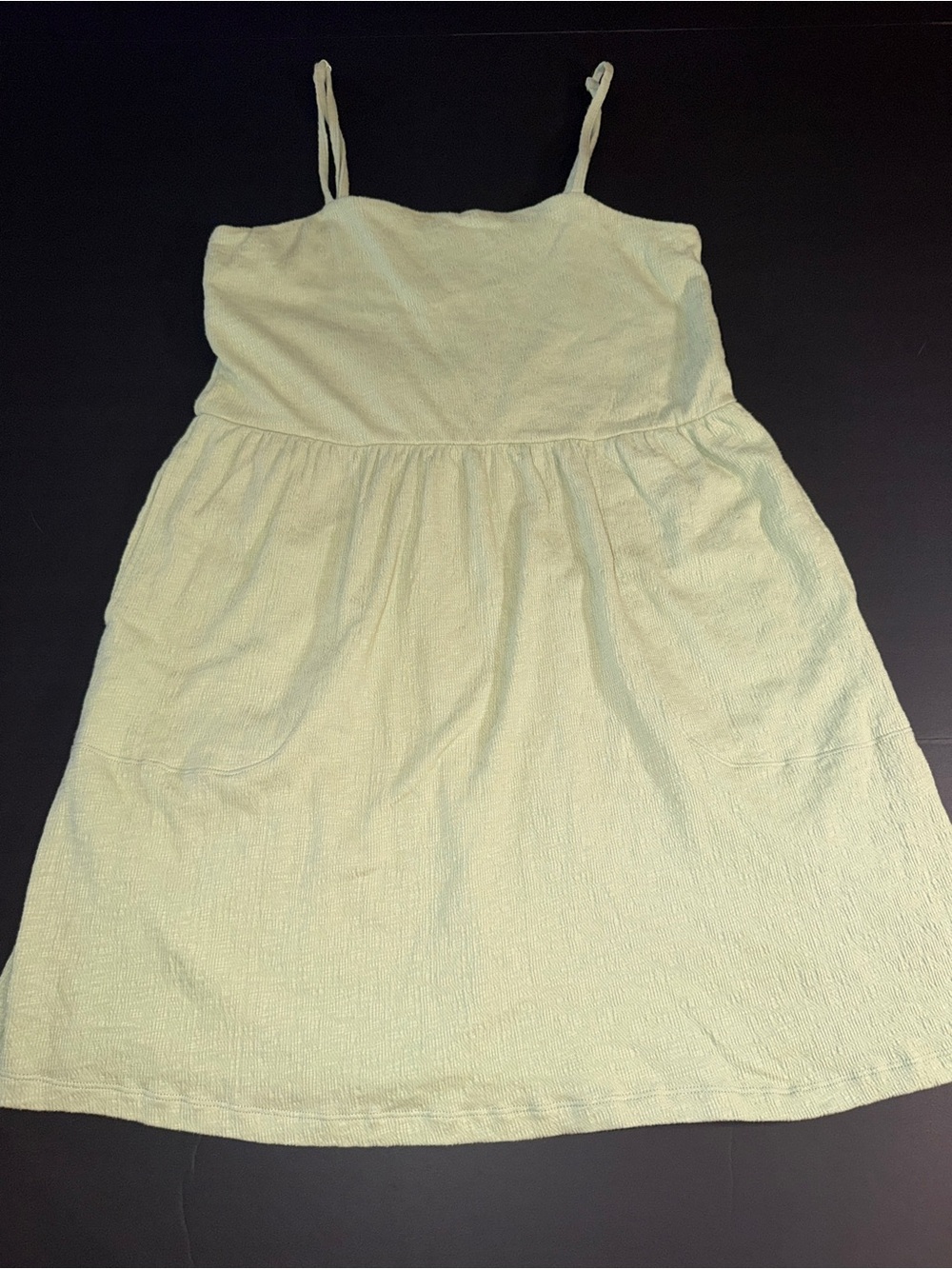 Richer Poorer Light Green Spaghetti Strap Dress